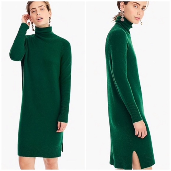 J. Crew Sweaters - J. Crew Turtleneck Dress In Deep Alpine